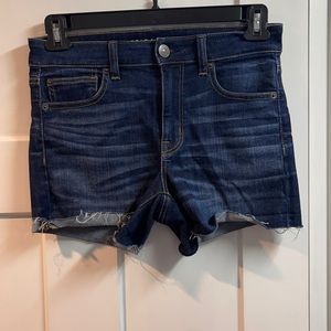 Dark Wash American Eagle Jean Shorts